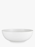 John Lewis Luna Fine China Serving Bowl, 27cm, Natural