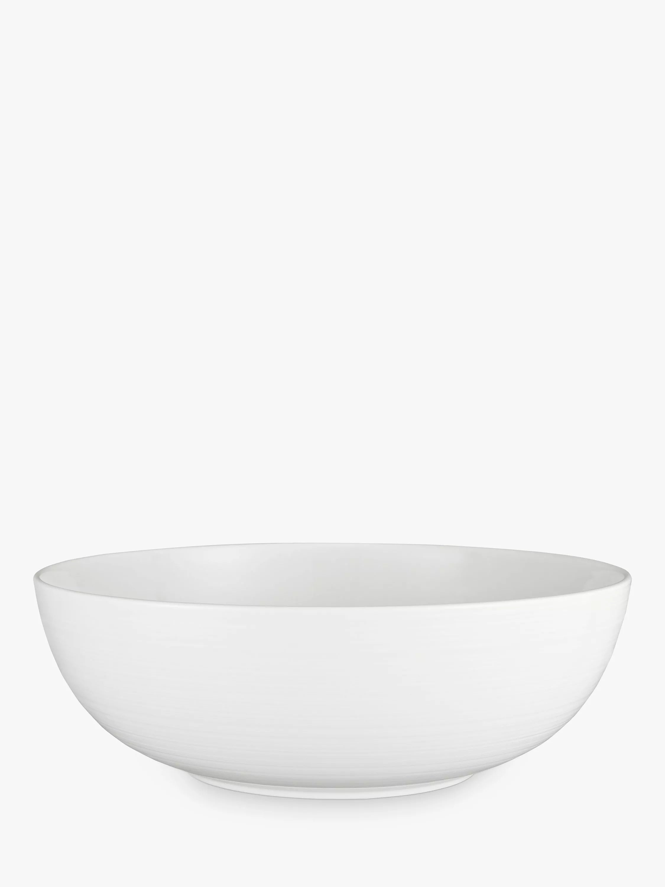 John Lewis fine china serving bowl in natural color, 27cm, UK version