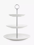 John Lewis fine china 3 tier cake stand in natural finish, UK version