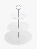 John Lewis fine china 3 tier cake stand in natural finish, UK version
