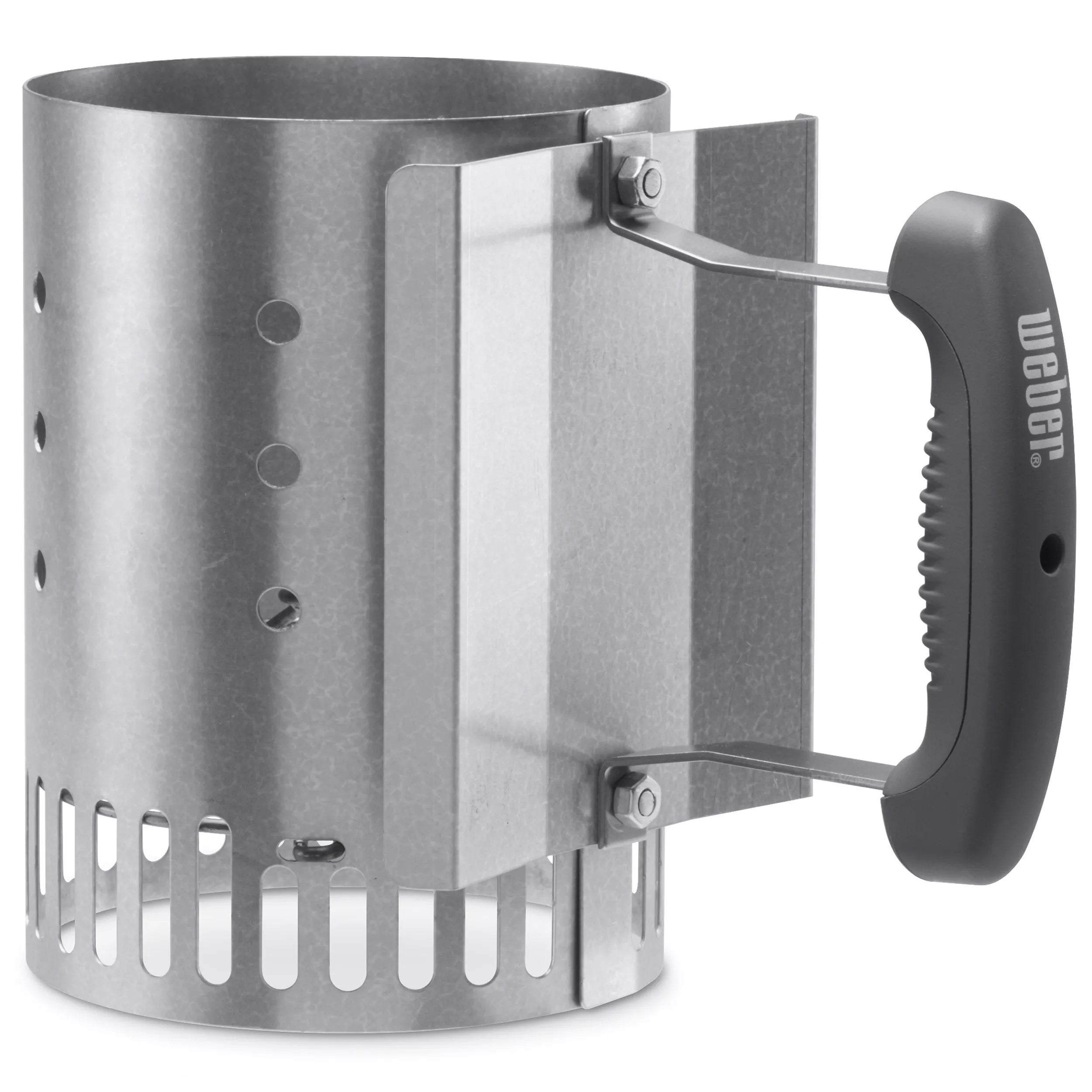 Weber Rapidfire Compact Chimney Starter 20cm tall, imported from the UK