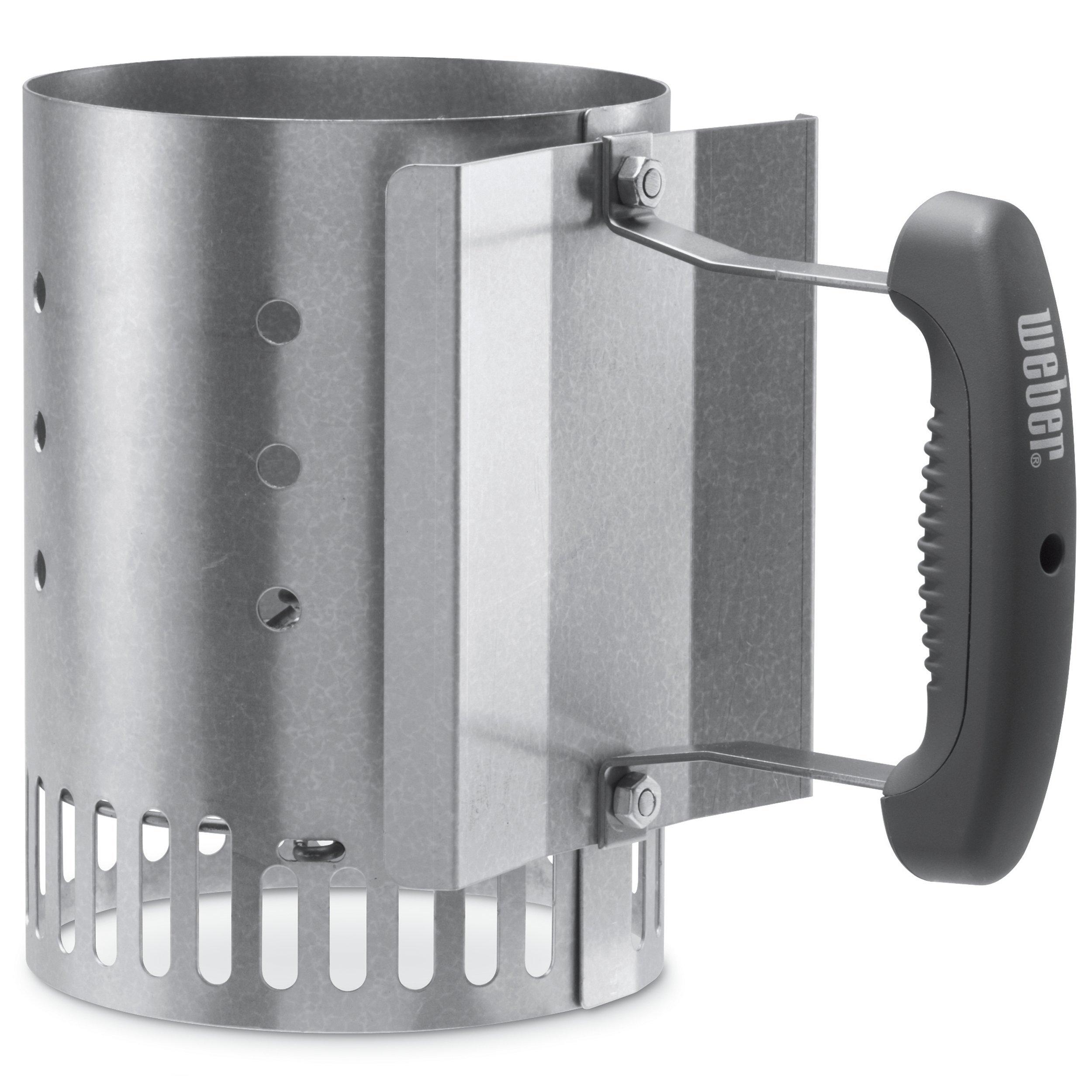 Weber Rapidfire Compact Chimney Starter 20cm tall, imported from the UK