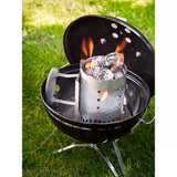 Weber Rapidfire Compact Chimney Starter 20cm tall, imported from the UK