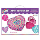 Galt Sparkle Jewellery Box craft kit for kids, imported from the UK