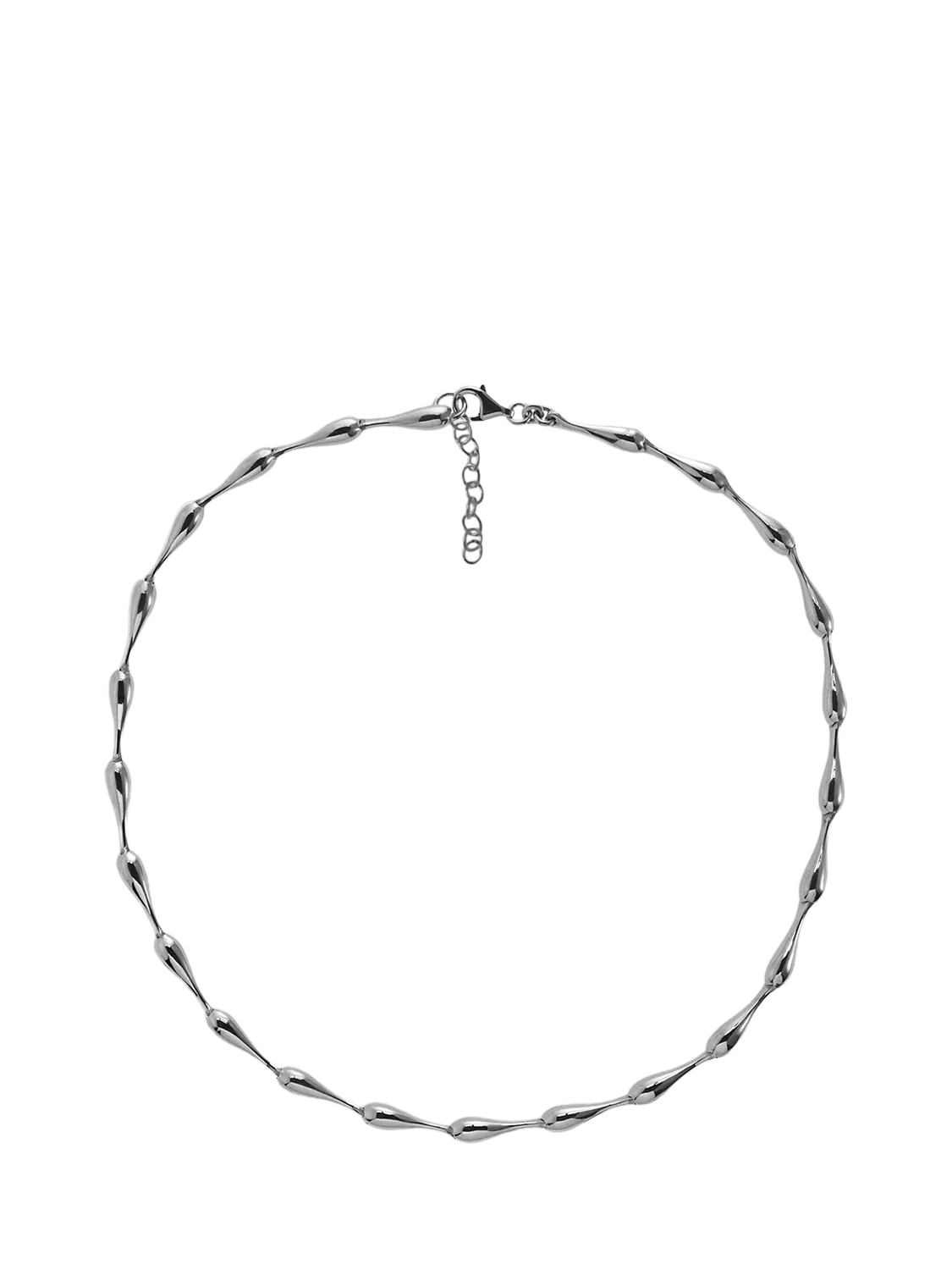 Nina B sterling silver collar necklace 40cm, imported from the UK