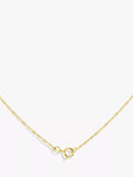 IBB 9ct yellow gold heart pendant necklace, imported from the UK