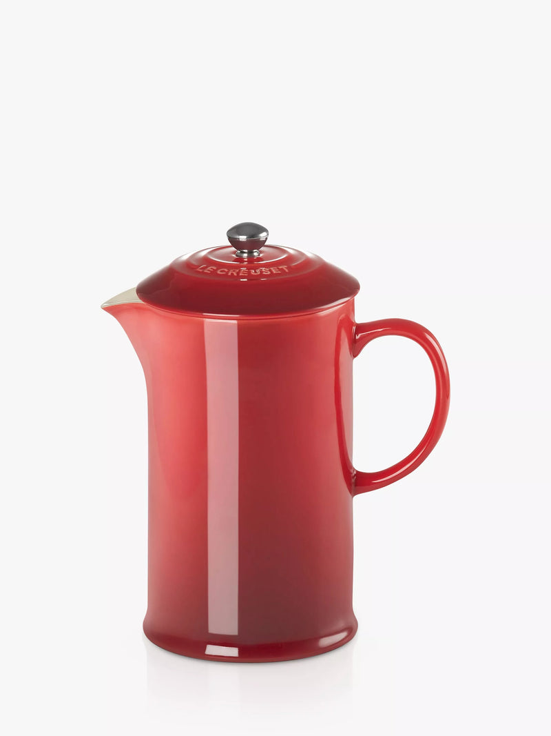 Le Creuset Stoneware Coffee Press, 1L, Cerise