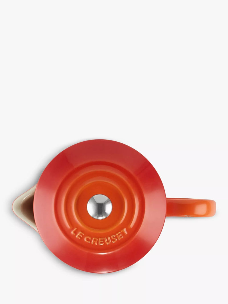 Stoneware Coffee Press with Metal Plunger 1L in Volcanic