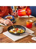 Stoneware Coffee Press with Metal Plunger 1L in Volcanic