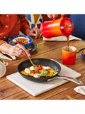 Stoneware Coffee Press with Metal Plunger 1L in Volcanic