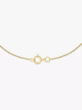 IBB 9ct yellow gold daisy oval locket pendant necklace, imported from the UK