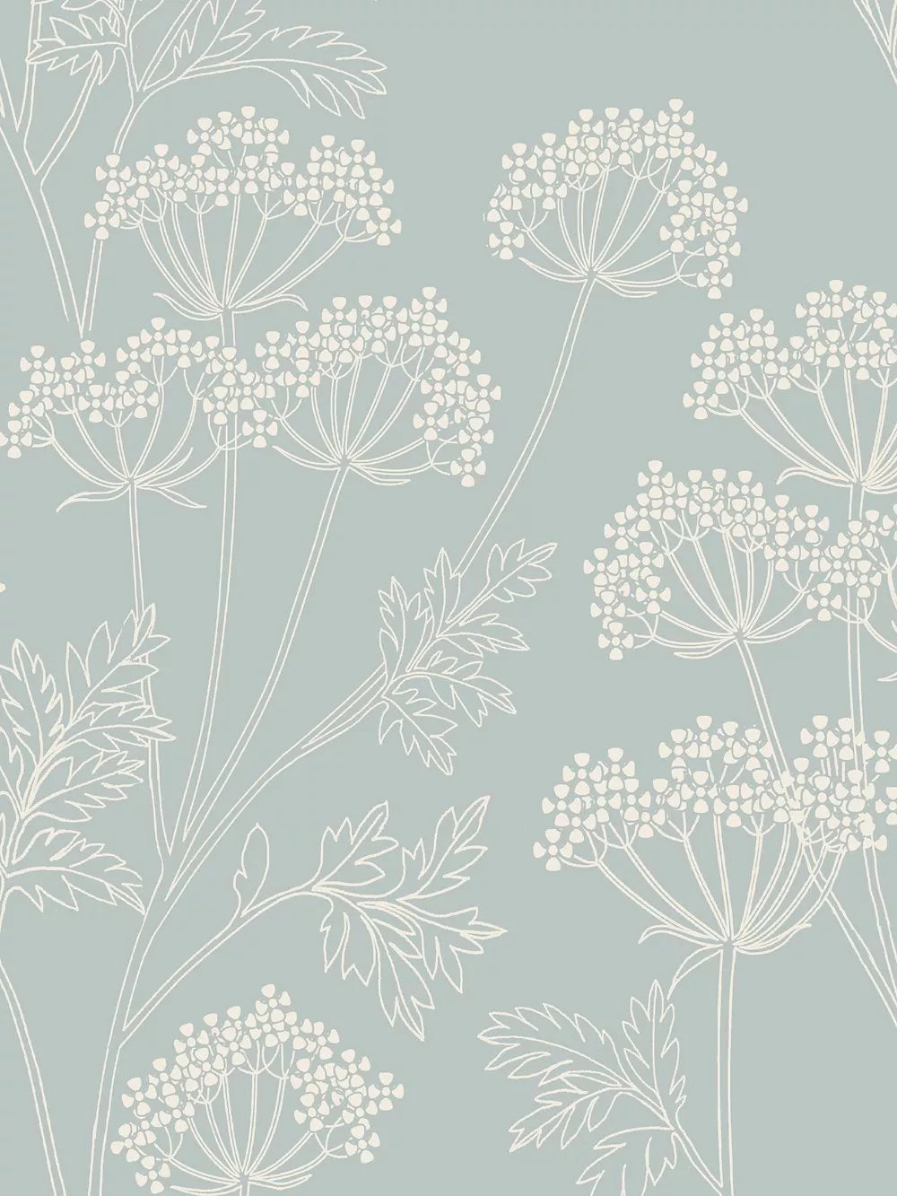 John Lewis Cow Parsley Wallpaper