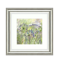 John Lewis Agapanthus Grasses II framed print 50x50cm - British product