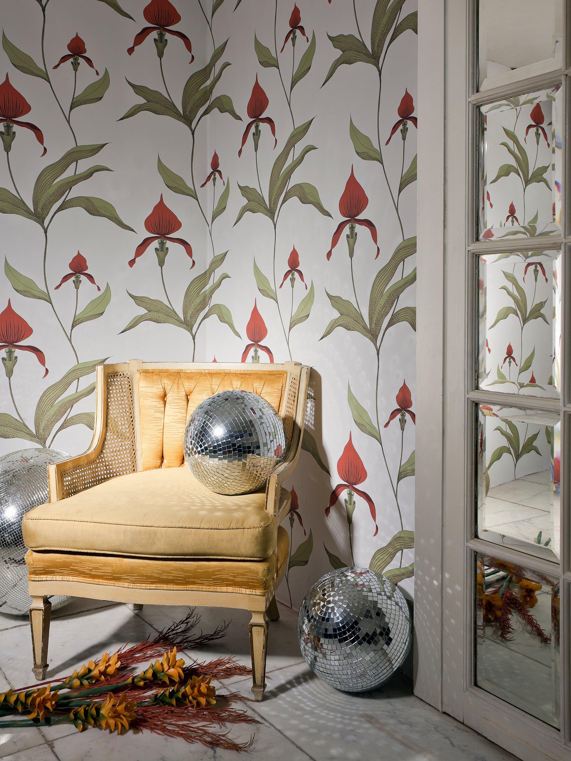 Cole & Son Orchid wallpaper 10m x 53cm (British brand)