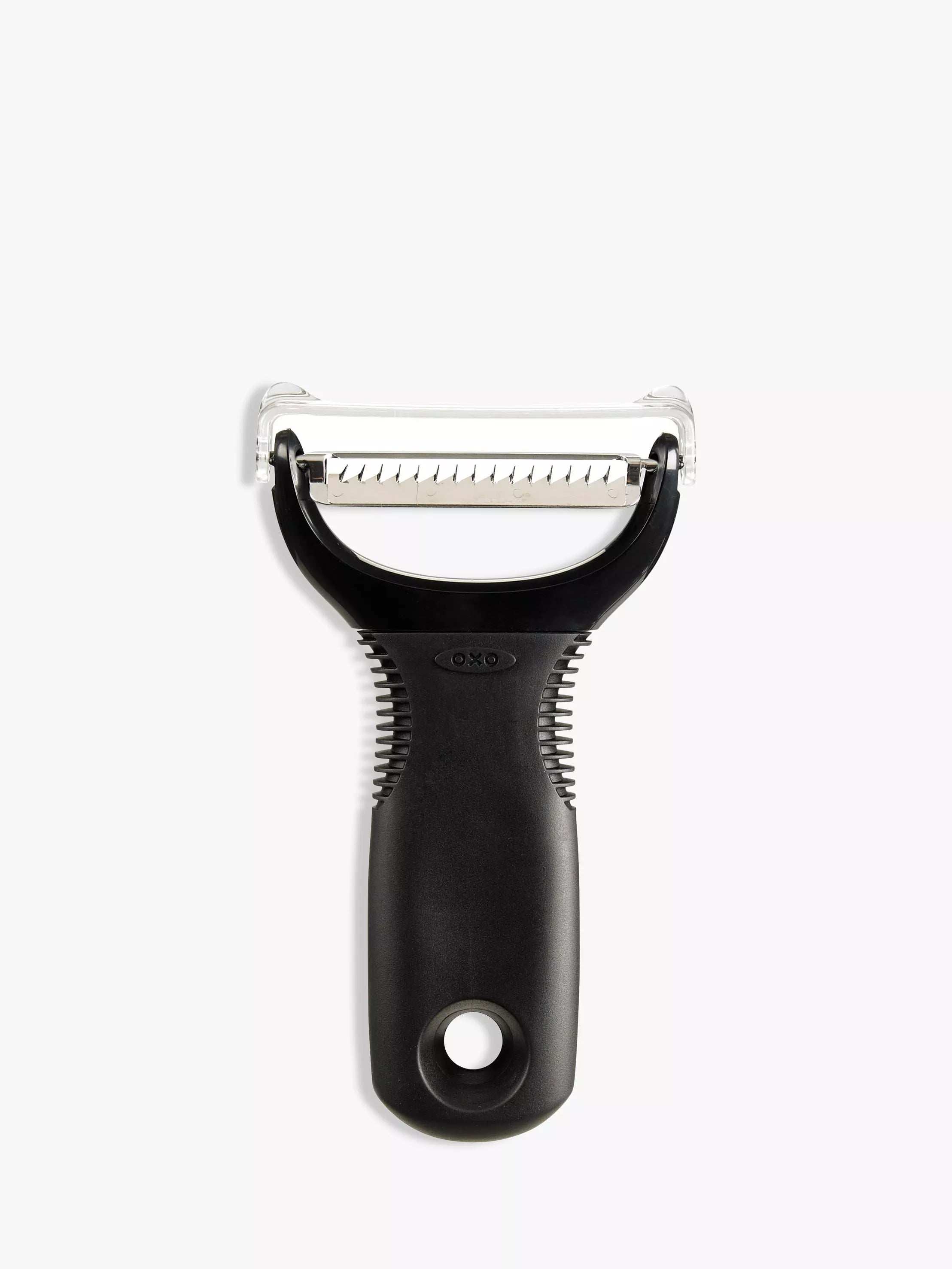 OXO Julienne Peeler with safety cover - British product