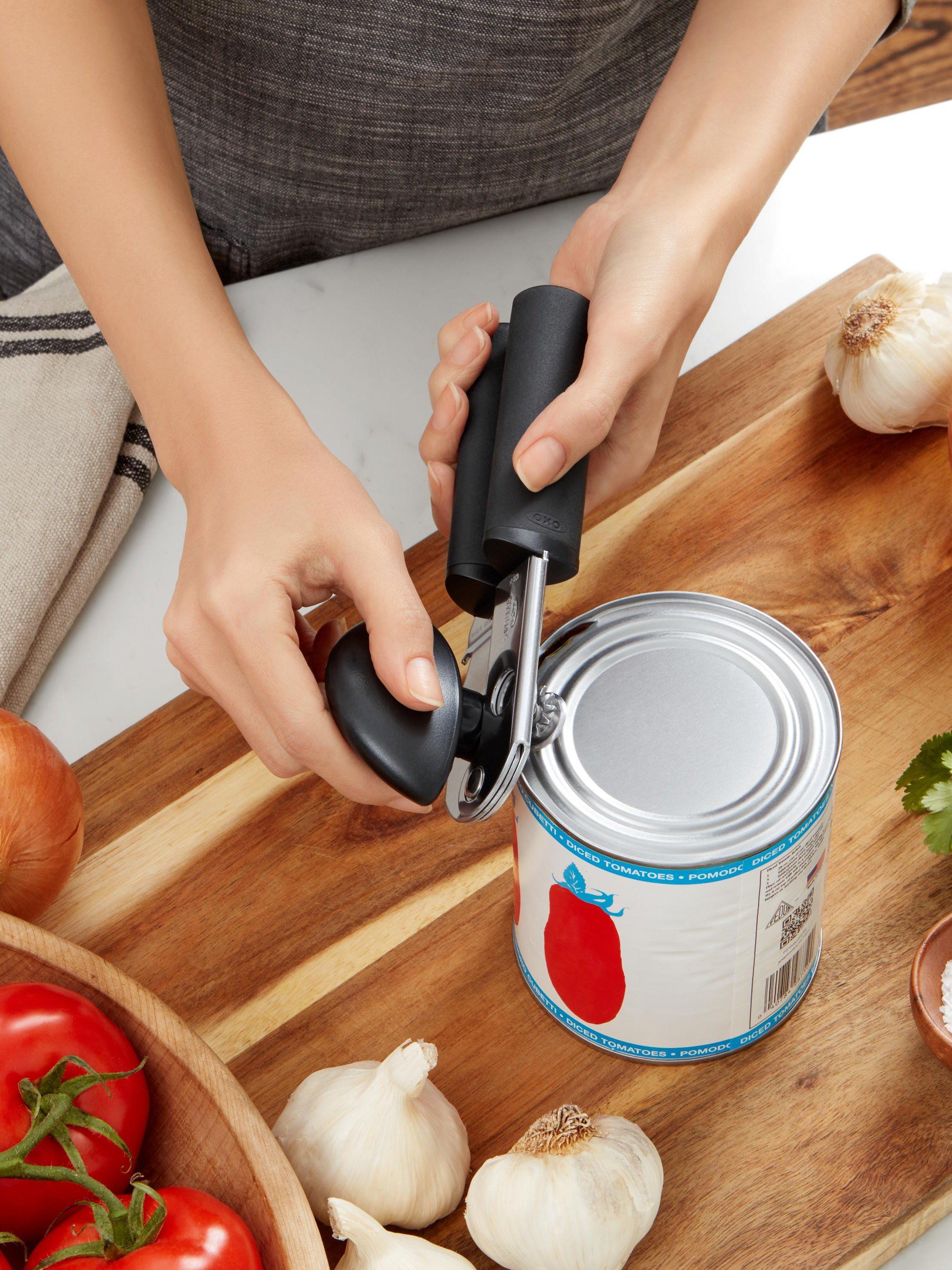OXO soft handle can opener, imported from the UK