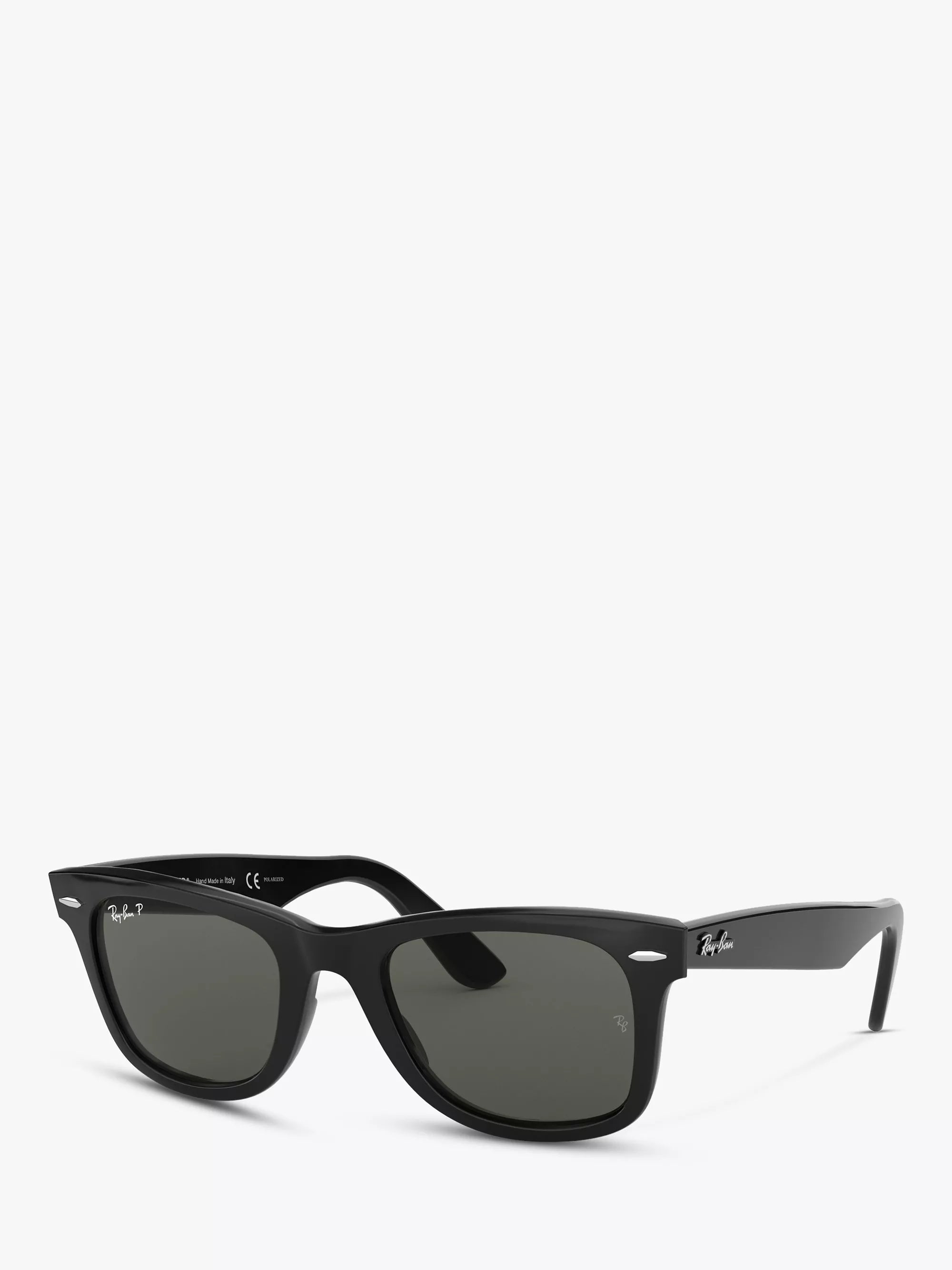 Ray-Ban Wayfarer polarised sunglasses black 50mm (British brand)