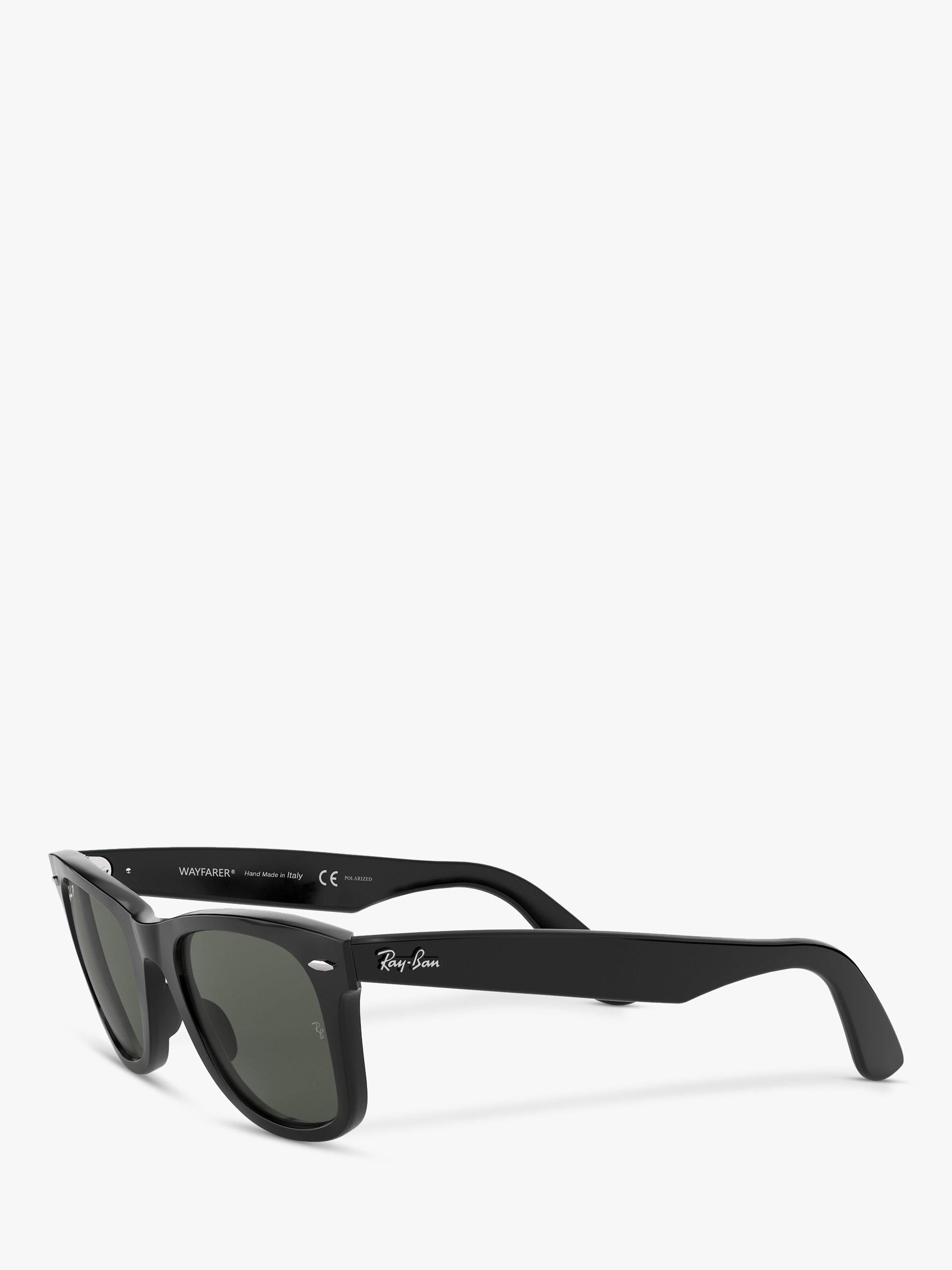 Ray-Ban Wayfarer polarised sunglasses black 50mm (British brand)