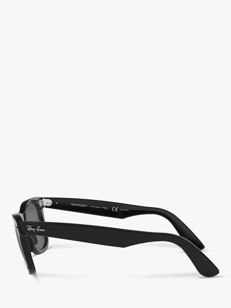 Ray-Ban Wayfarer polarised sunglasses black 50mm (British brand)