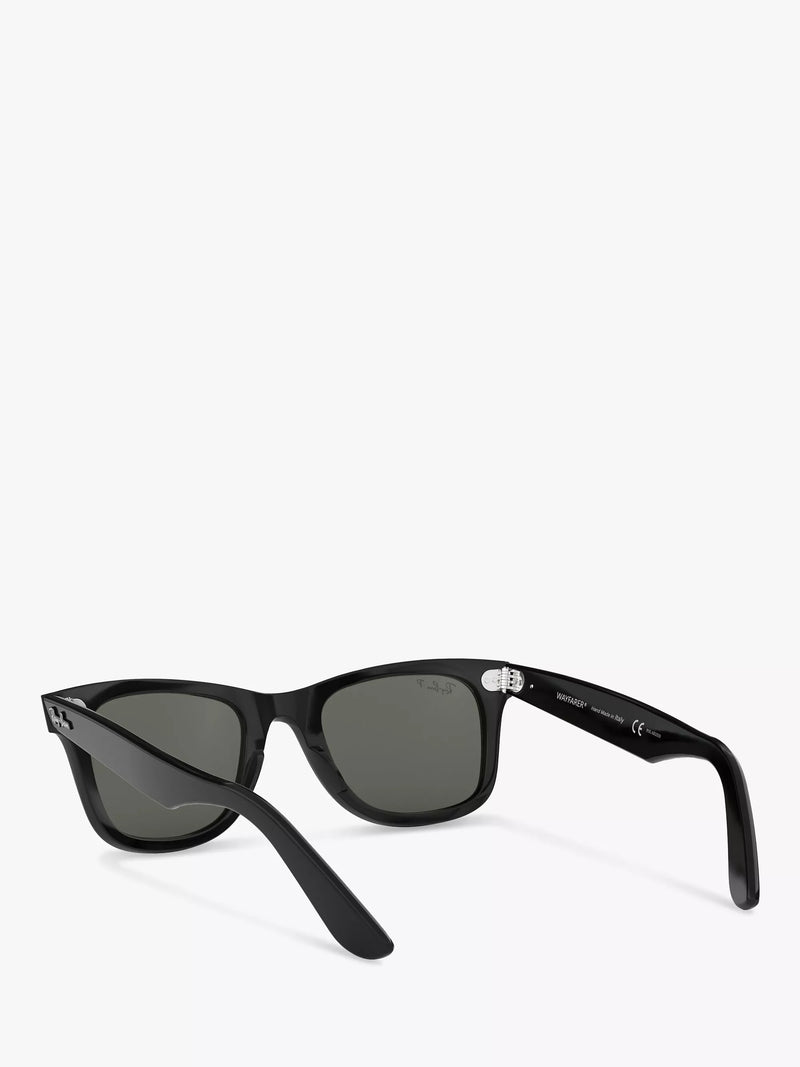 Ray-Ban Wayfarer polarised sunglasses black 50mm (British brand)