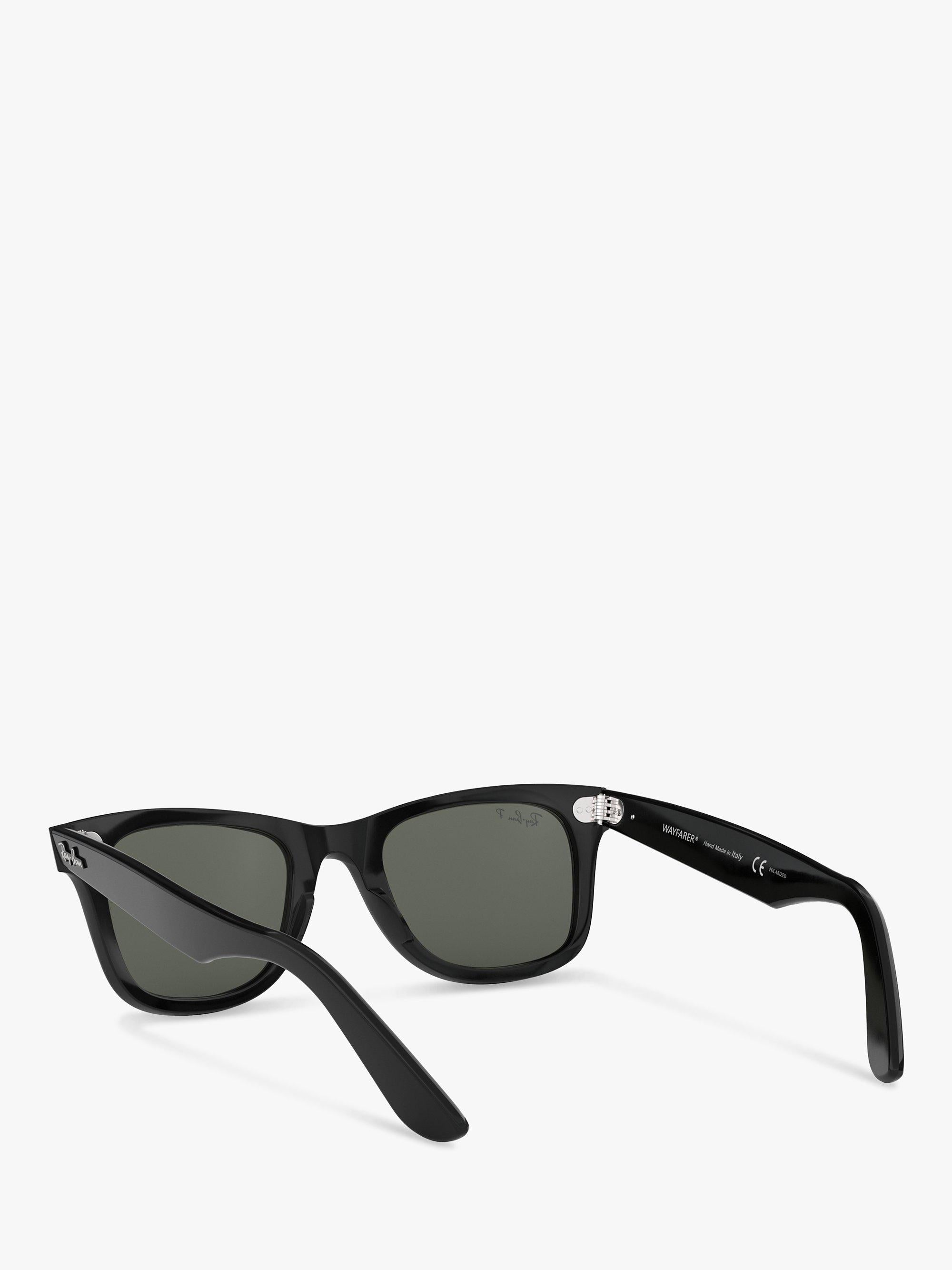 Ray-Ban Wayfarer polarised sunglasses black 50mm (British brand)