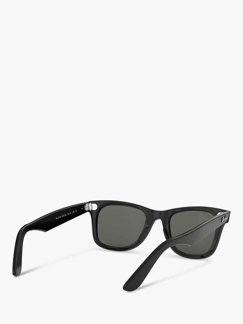 Ray-Ban Wayfarer polarised sunglasses black 50mm (British brand)