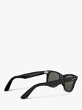 Ray-Ban Wayfarer polarised sunglasses black 50mm (British brand)