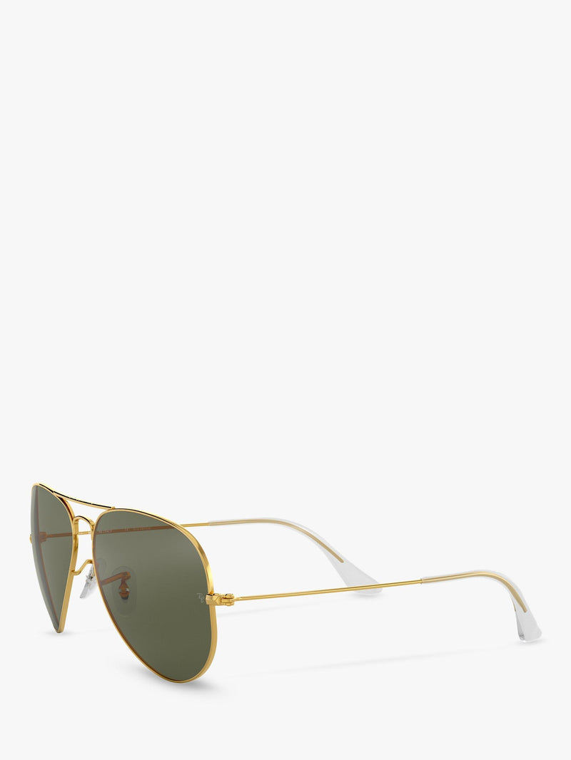 Ray-Ban Aviator sunglasses metal frame glass lenses 58mm, imported from the UK