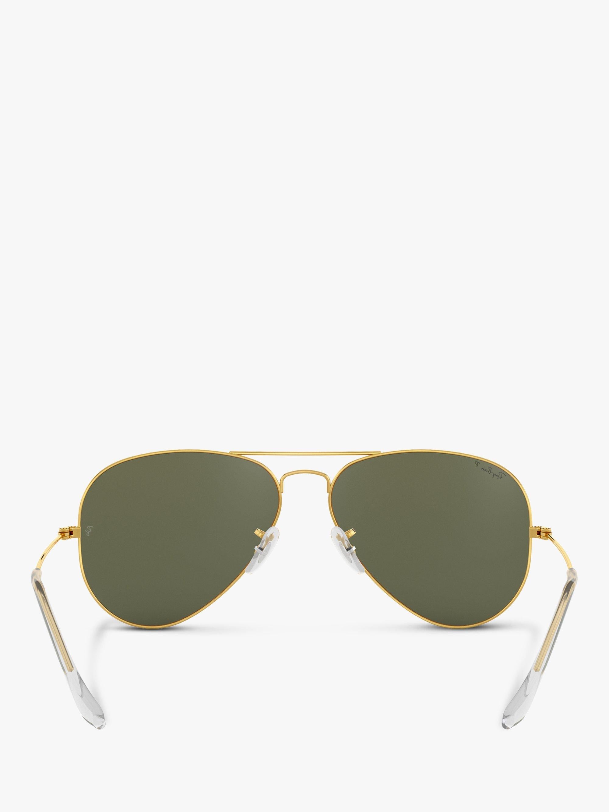 Ray-Ban Aviator sunglasses metal frame glass lenses 58mm, imported from the UK