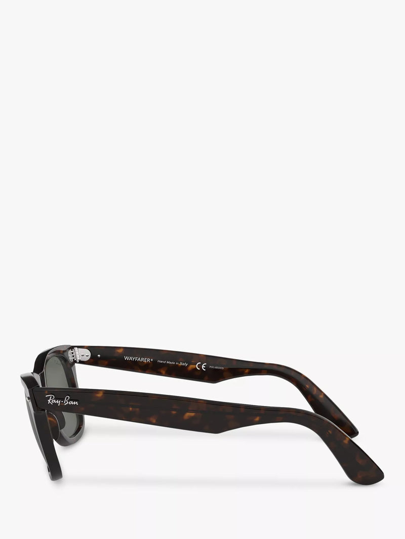 Ray-Ban Wayfarer polarised tortoise sunglasses 50mm - British product