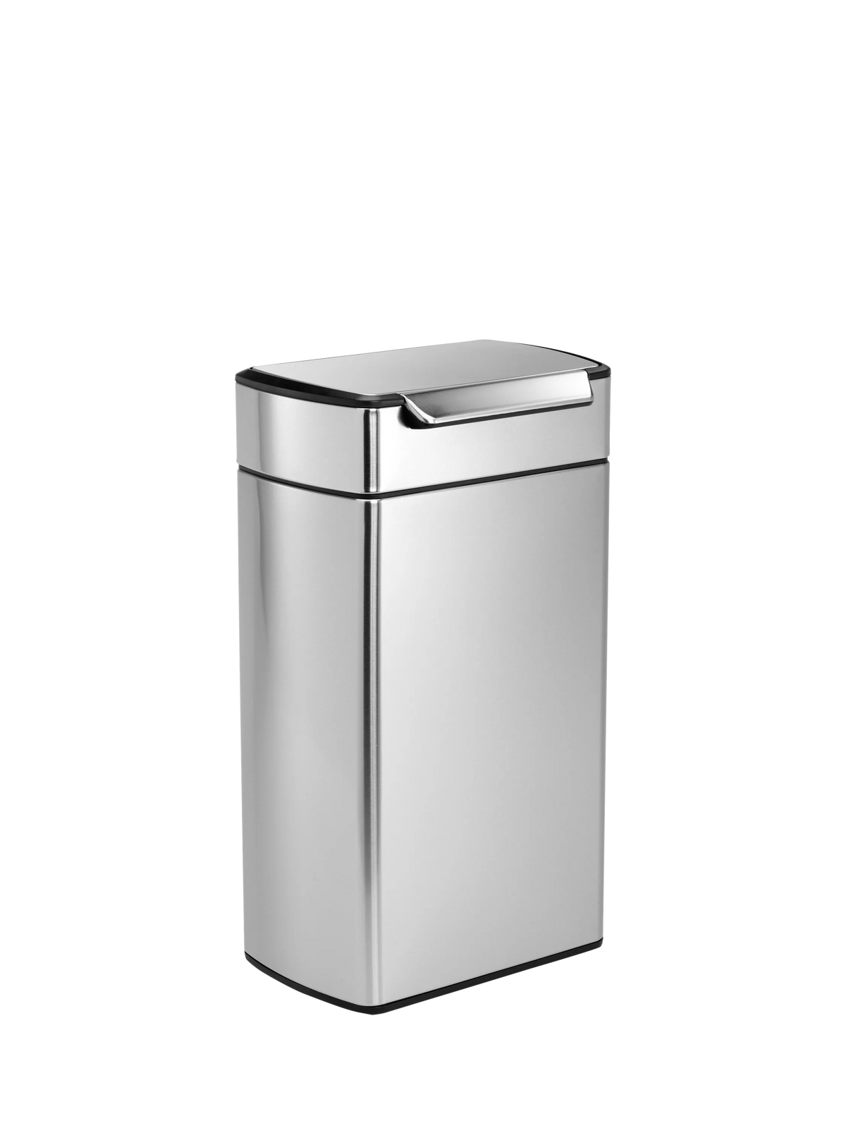 simplehuman rectangular touch bar bin brushed stainless steel 40L (British brand)