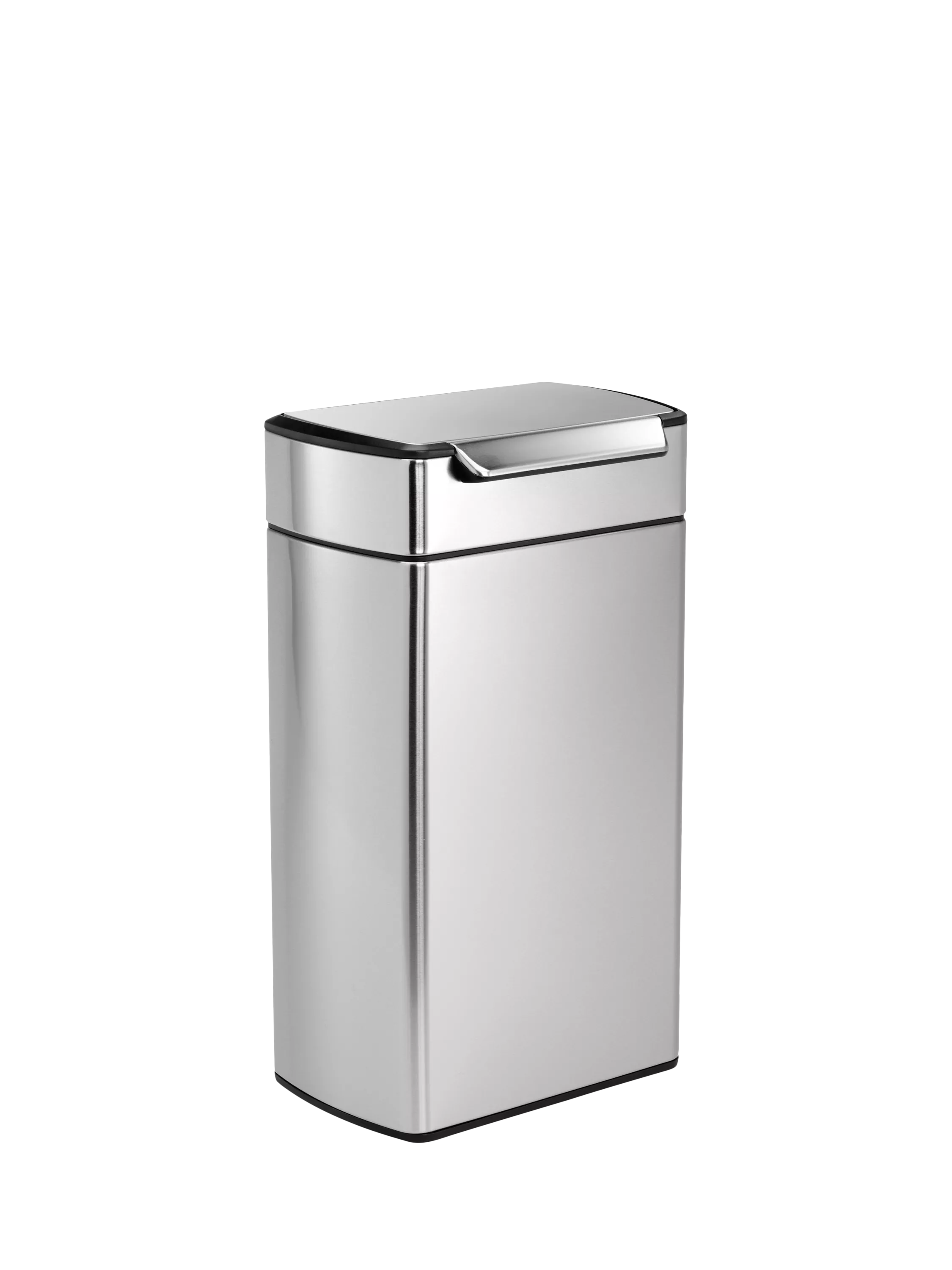 simplehuman rectangular touch bar bin brushed stainless steel 40L (British brand)