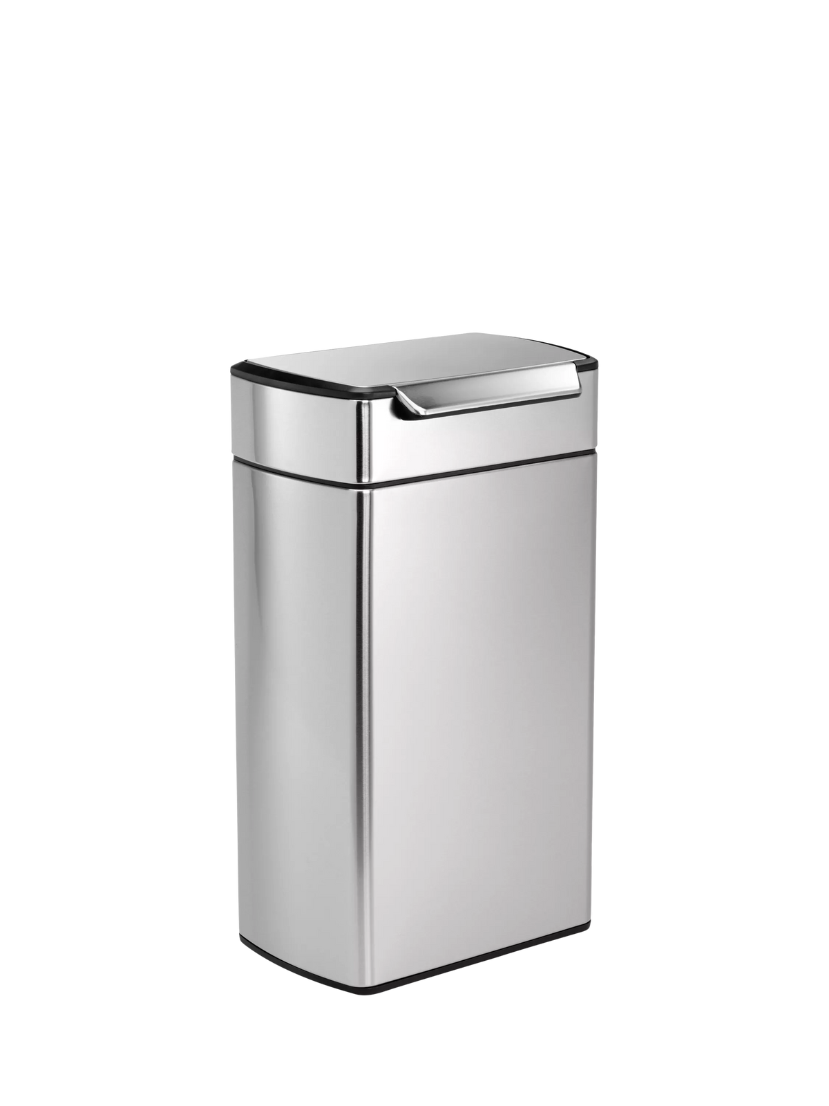 simplehuman rectangular touch bar bin brushed stainless steel 40L (British brand)