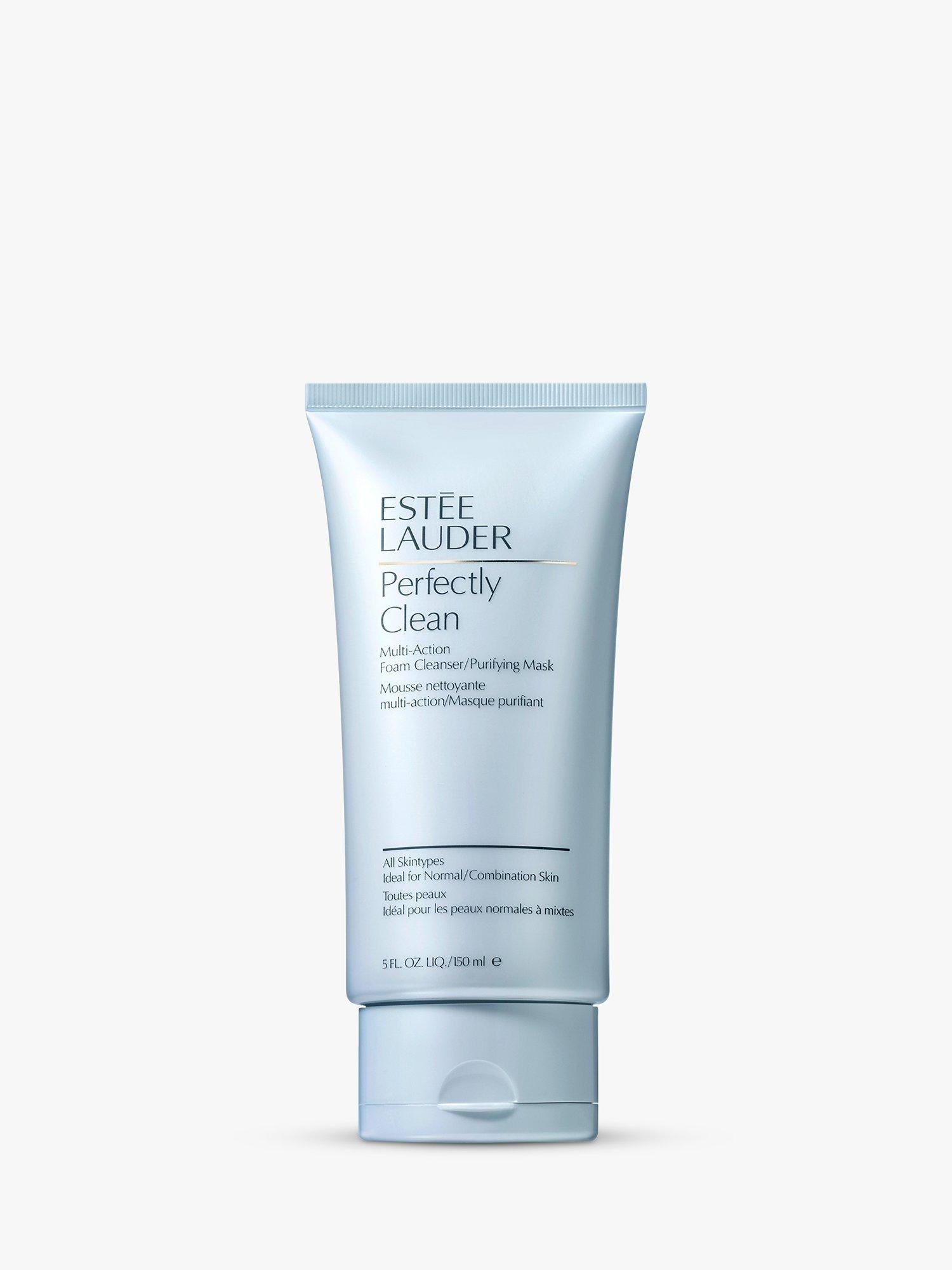 Estée Lauder foam cleanser and purifying mask - British product