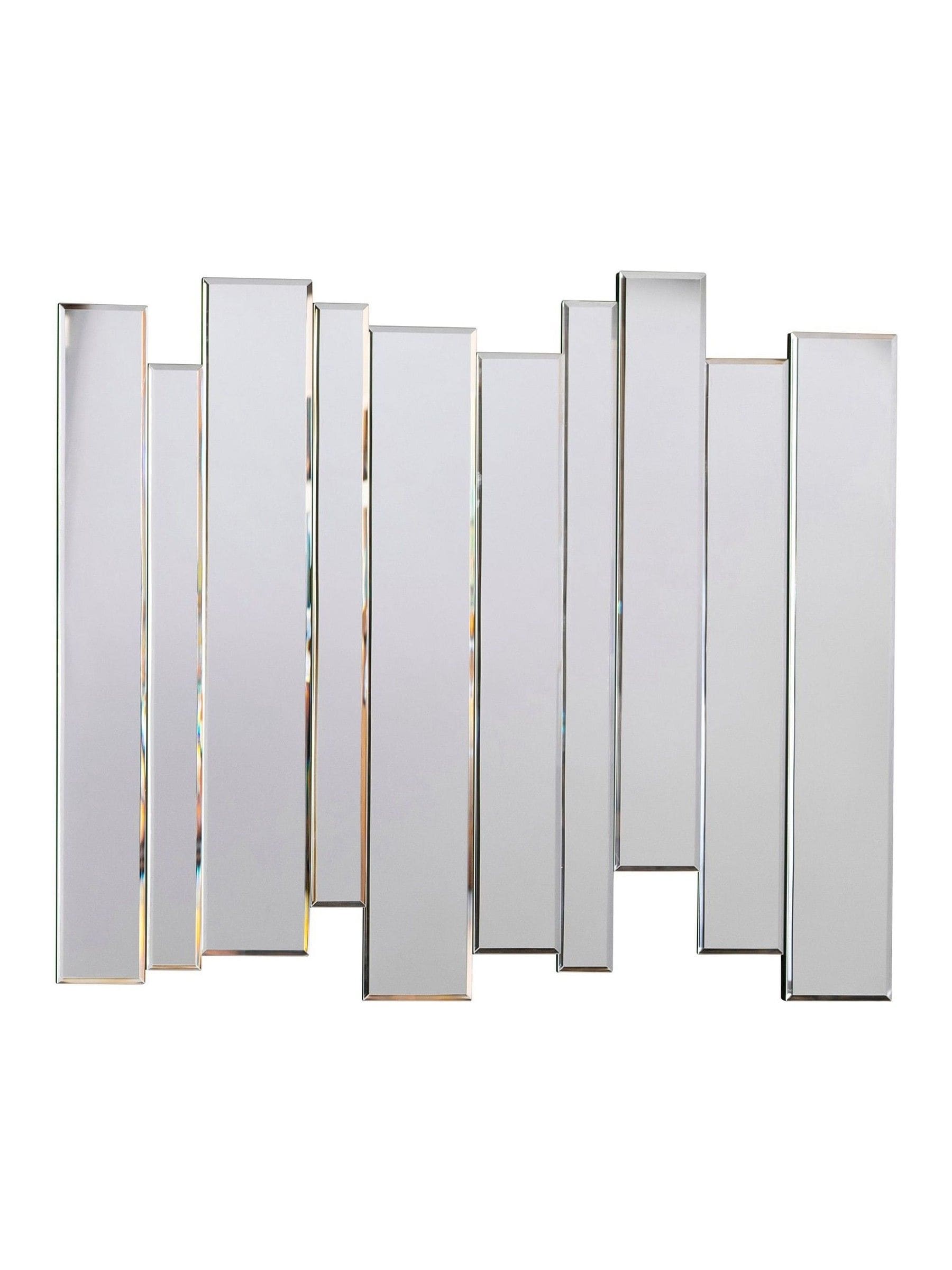 Gallery Home Brixham glass wall mirror 80cm x 70cm, UK version