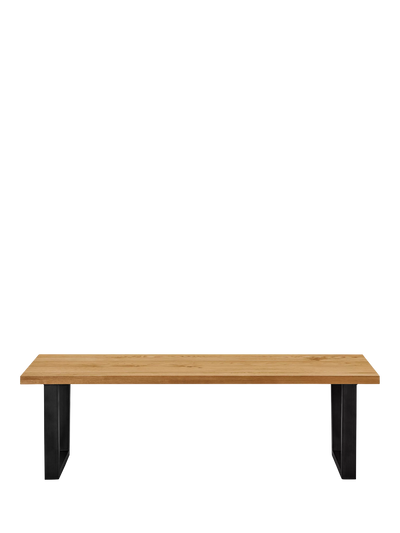 John Lewis John Lewis Calia 3-Seater Dining Bench, Solid Oak- Buy online at McGrocer