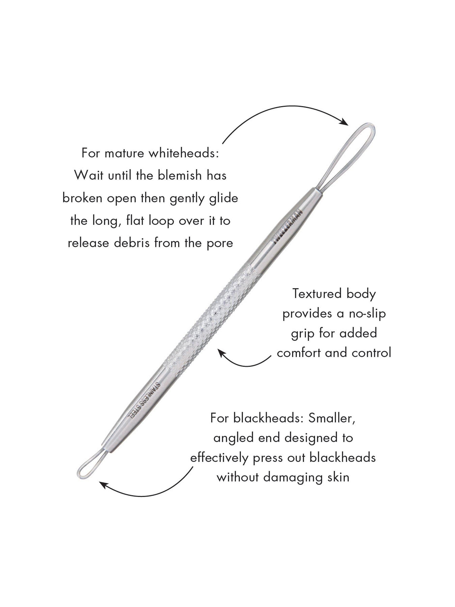 Tweezerman blackhead remover skincare tool, imported from the UK