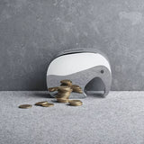 Georg Jensen Miniphant Stainless Steel Money Box 278g, UK version