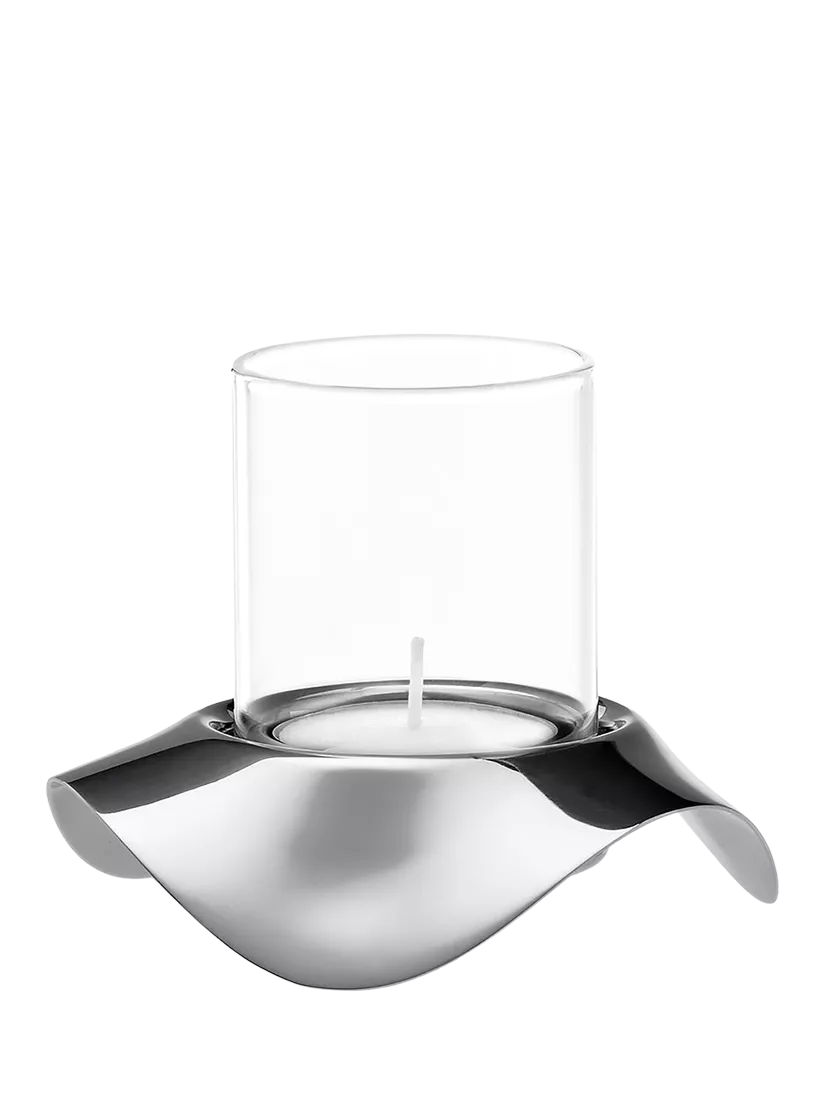 Robert Welch Drift tealight holder stainless steel - British product