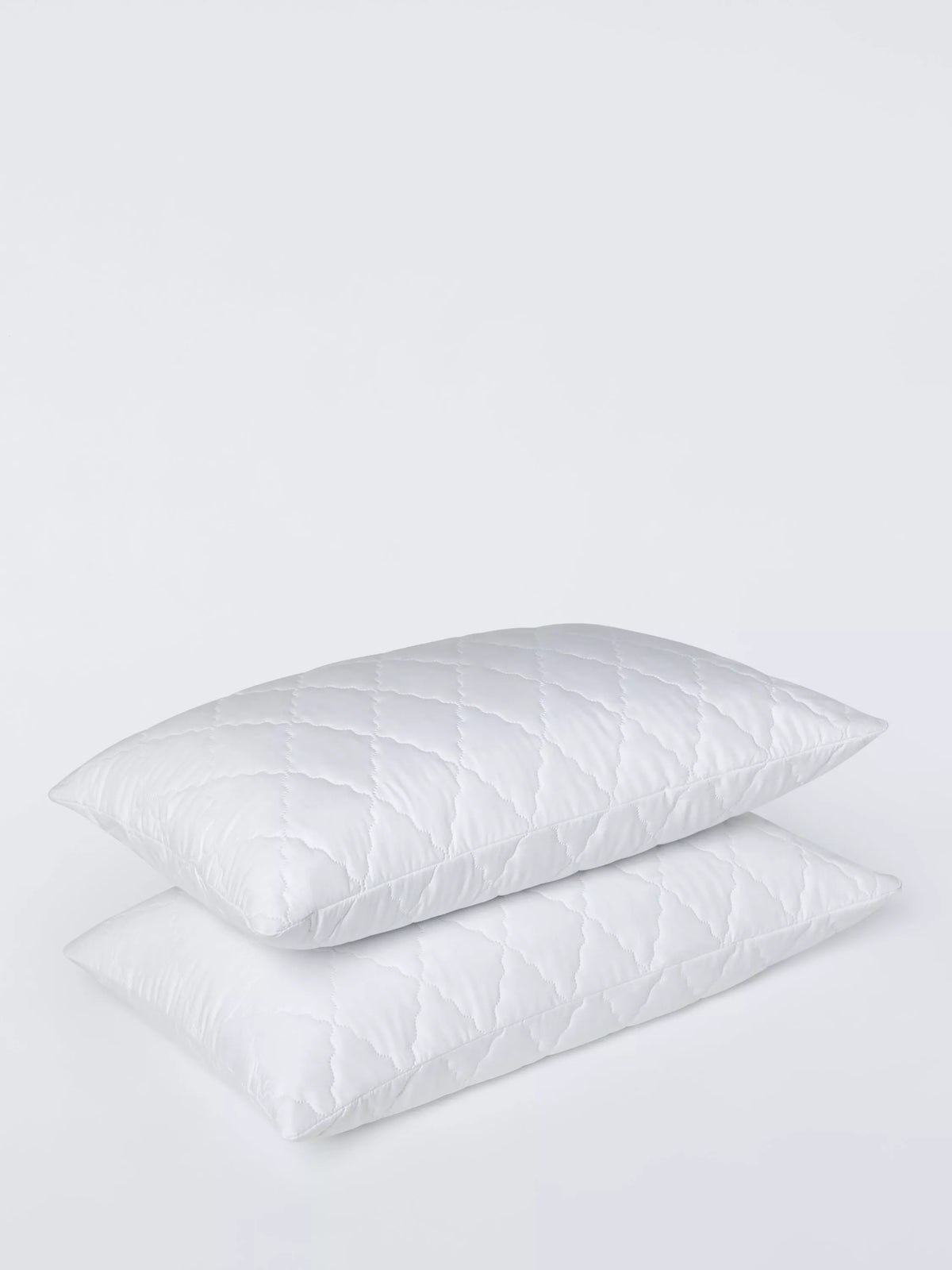 John Lewis standard quilted pillow protector pair, UK version