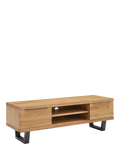 John Lewis Calia TV stand solid oak metal imported from the UK