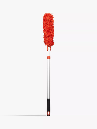 Plumeau extensible en aluminium avec pivot à 270º, longueur de 132 cm