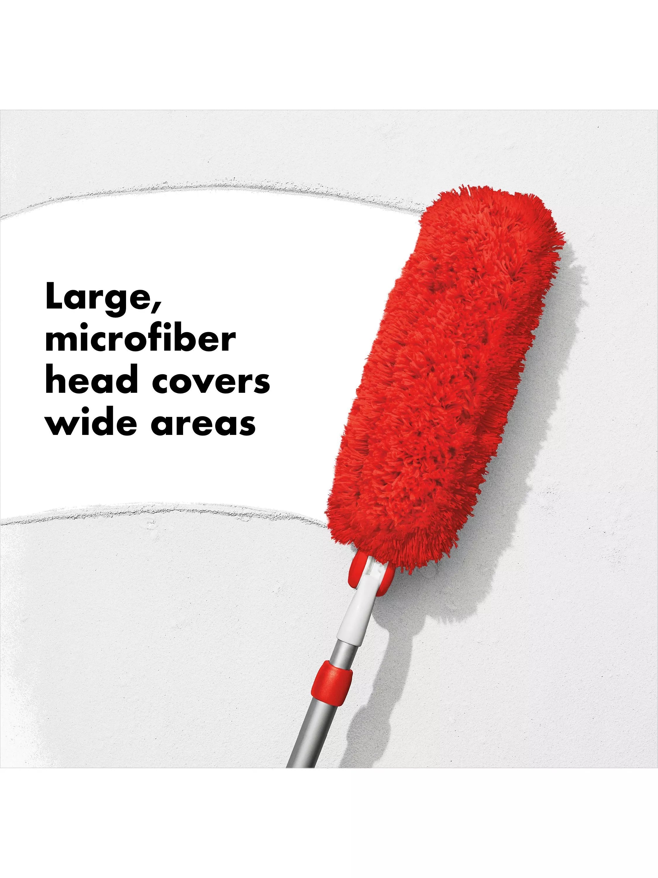 OXO extendable duster, 132cm length, imported from the UK