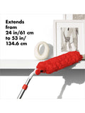 OXO extendable duster, 132cm length, imported from the UK