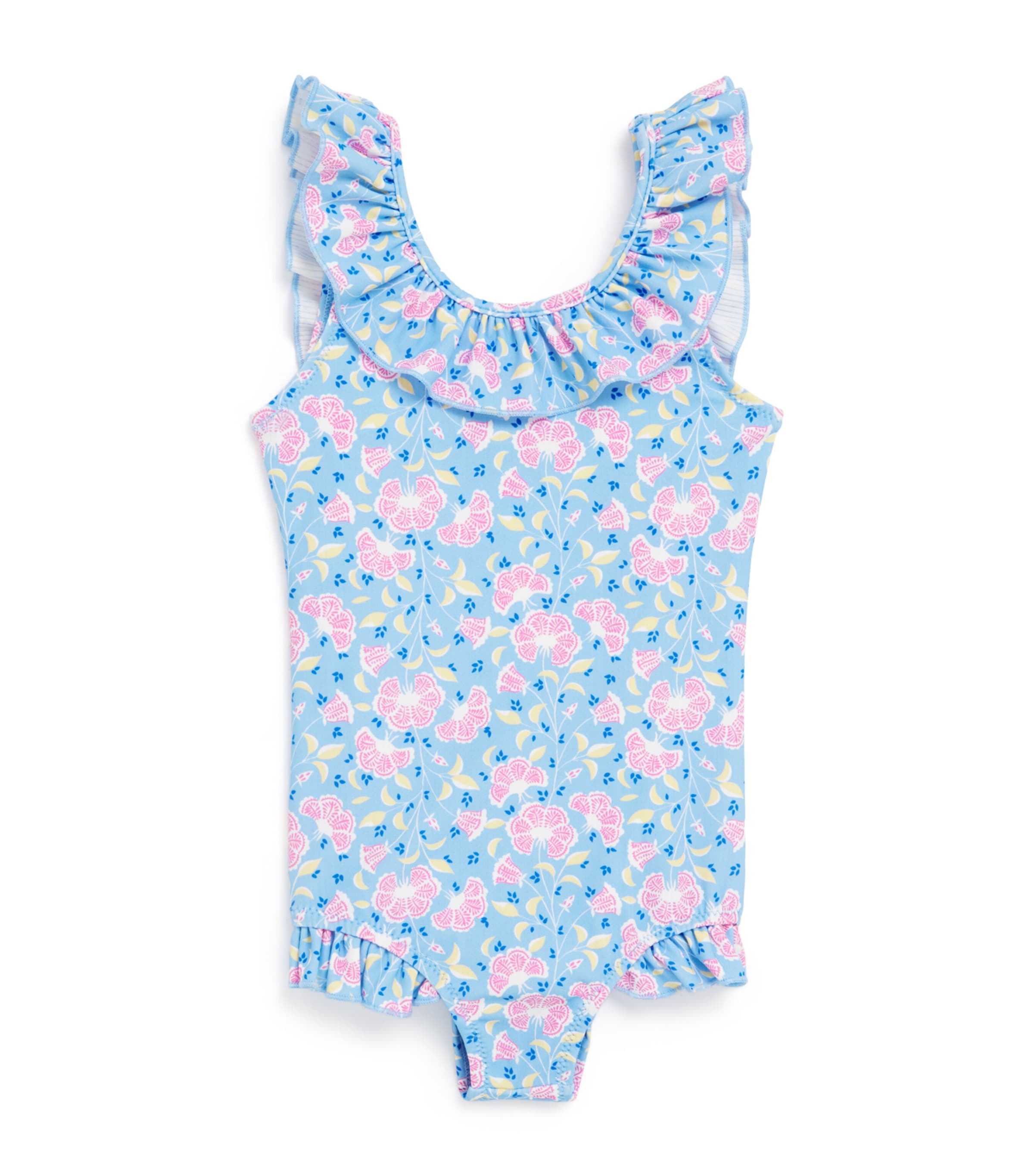 Louise Misha Floral Ruffle-Trim Andrea children's swimsuit 24 months, UK version