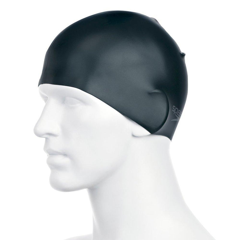 Speedo adult moulded silicone swimming cap (British brand)