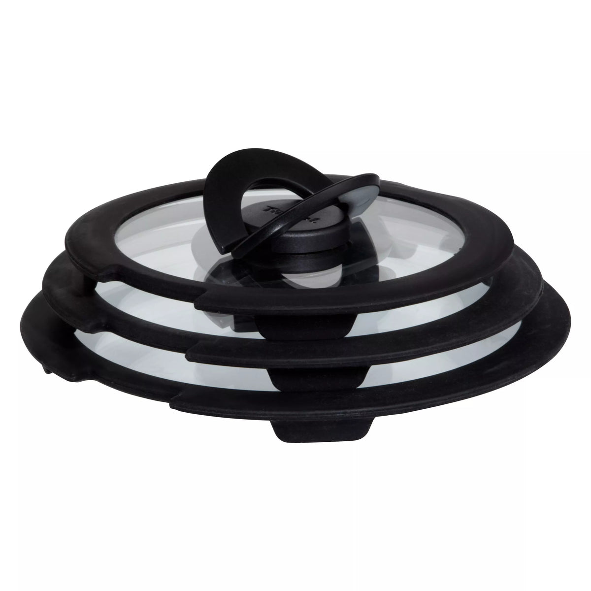 Tefal universal glass saucepan lid set, 3 pieces for 16-20cm pans (British brand)