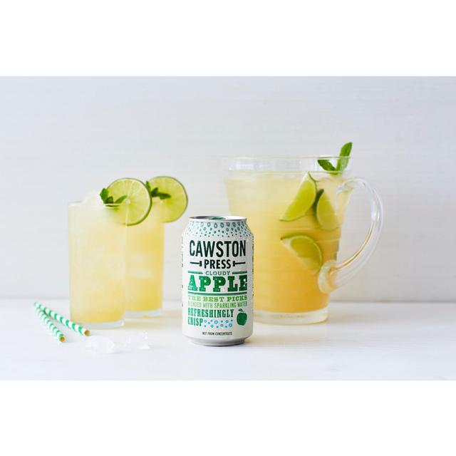 Cawston Press Sparkling Cloudy Apple   4 x 330ml GOODS M&S   