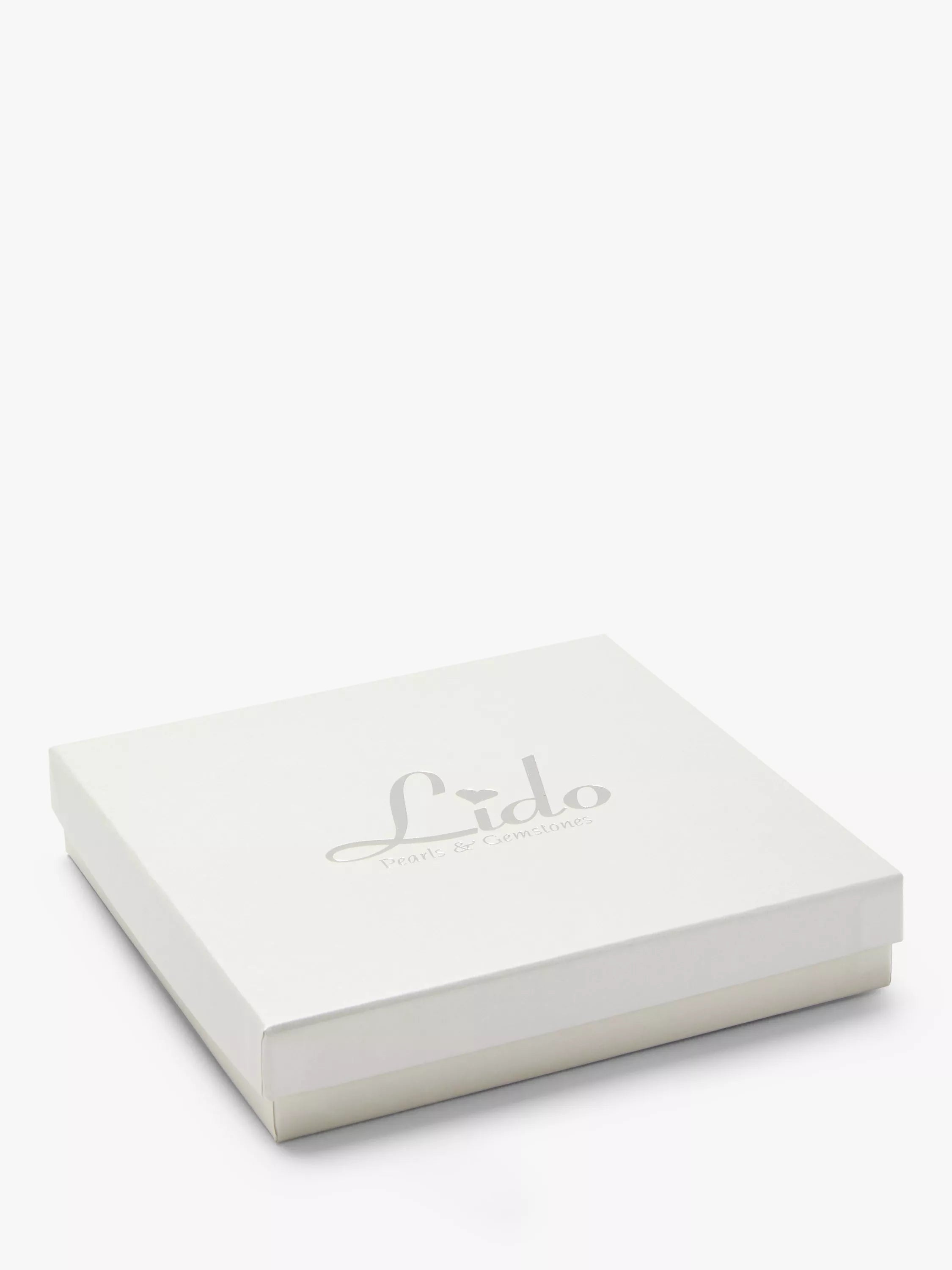Lido Pearls extra large freshwater pearl necklace white (British brand)