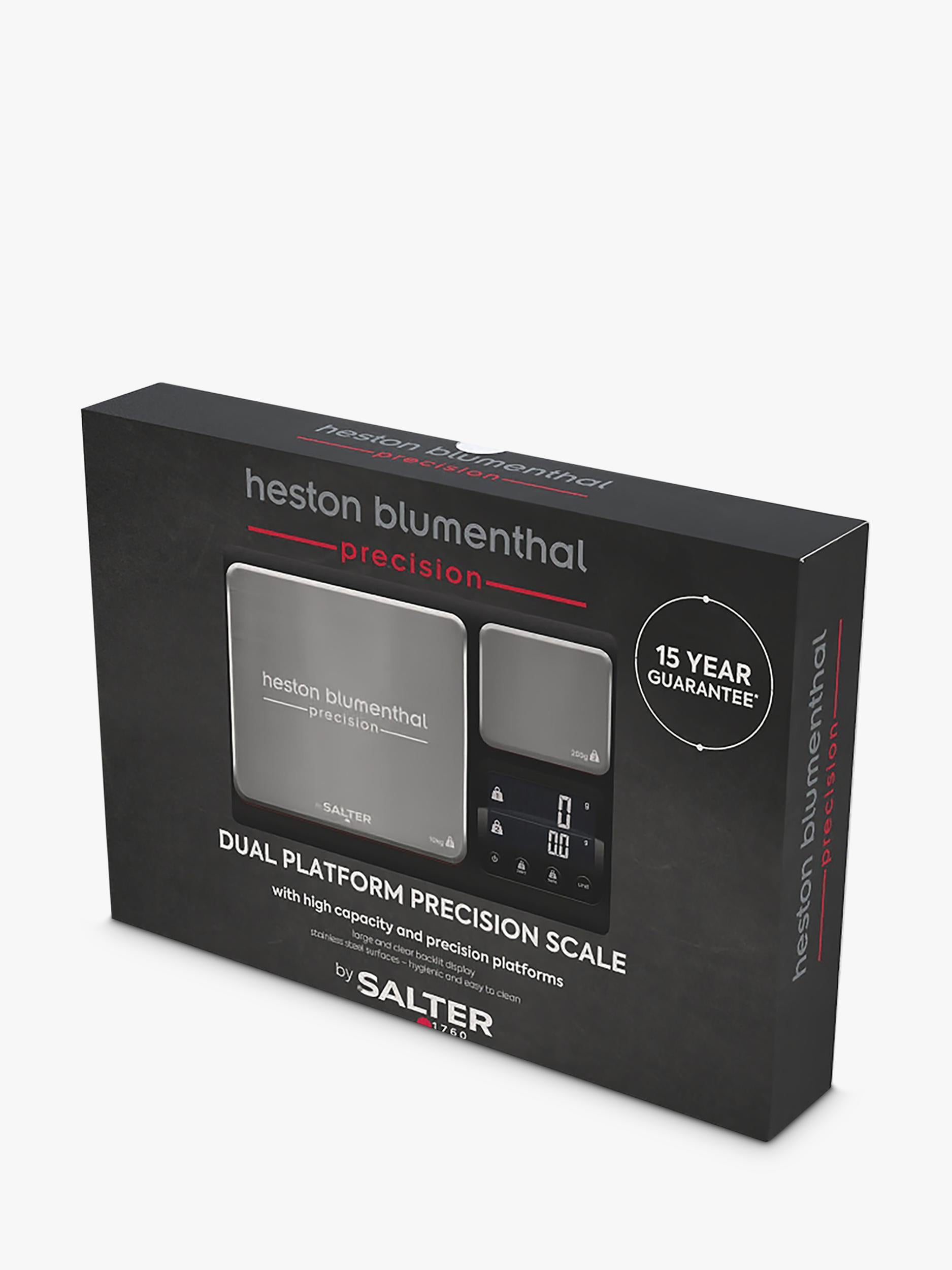 Salter Heston Blumenthal dual precision digital scale 10kg, imported from the UK